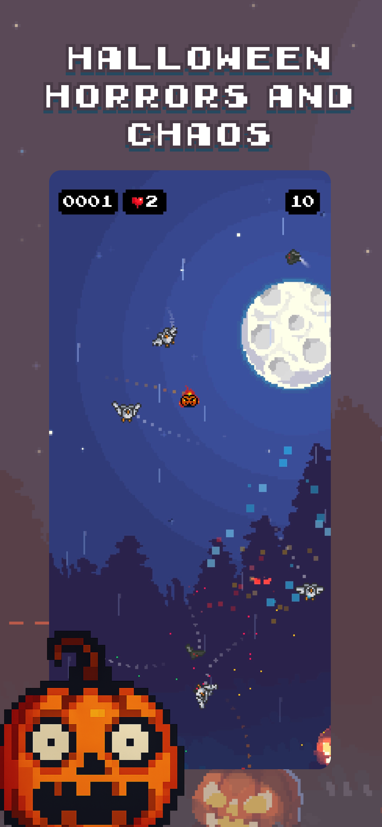 Halloween themed gameplay